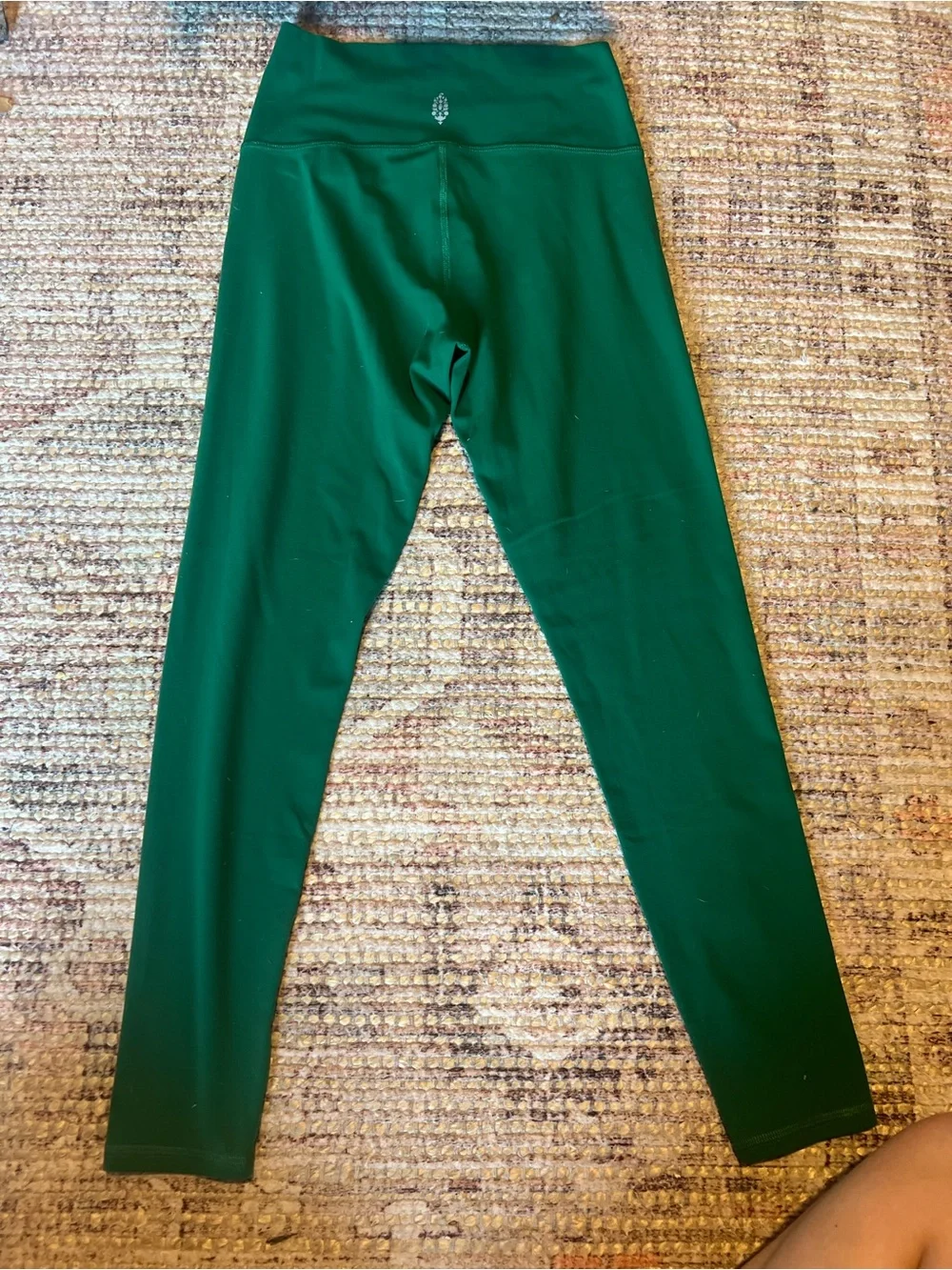 FP Movement Free People Never Better 7/8 High Rise Leggings Emerald Green Small